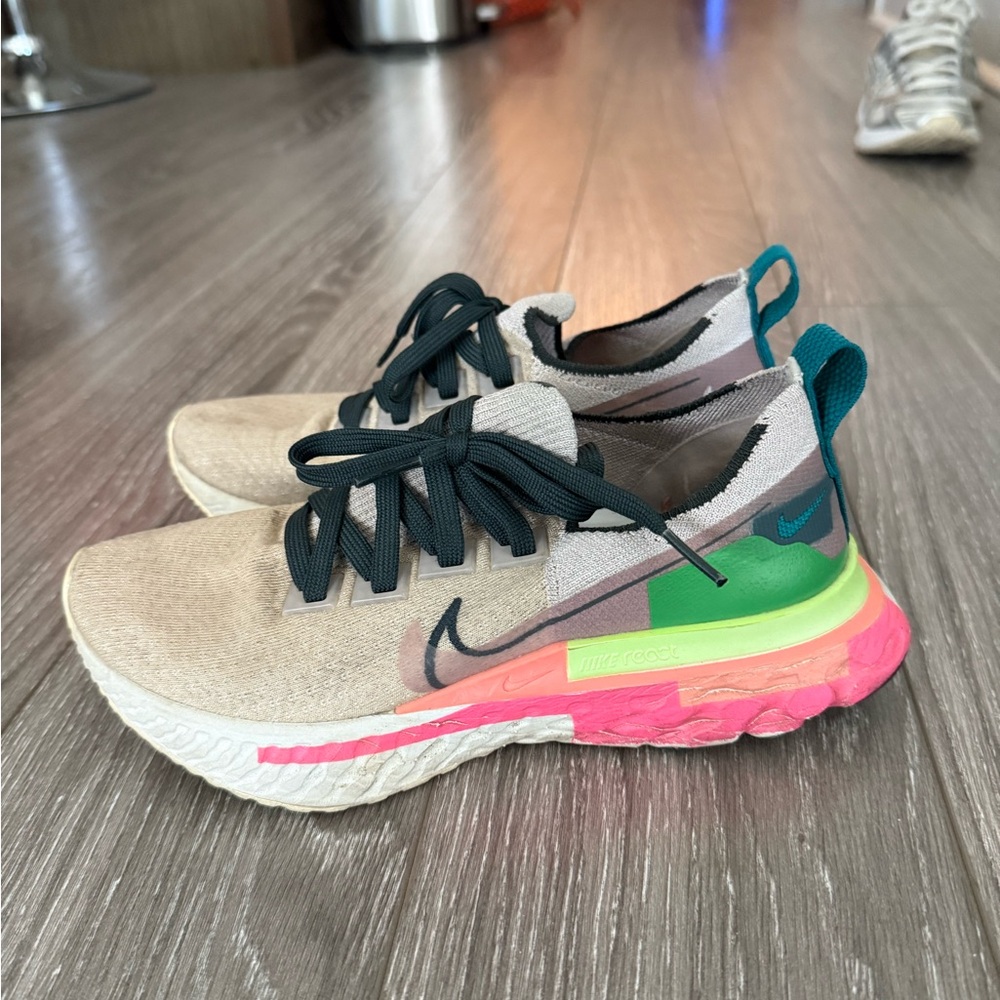 Nike Shoes in Brown, Black and Pink